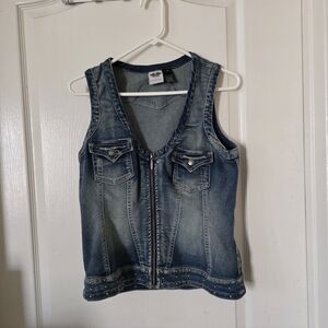 Harley-Davidson Blue Denim Vest